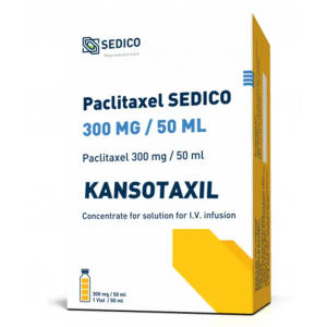 KANSOTAXIL 300 MG / 50 ML ( PACLITAXEL 6 MG / ML ) CONCENTRATE FOR DILUTION FOR IV INFUSION 50 ML VIAL